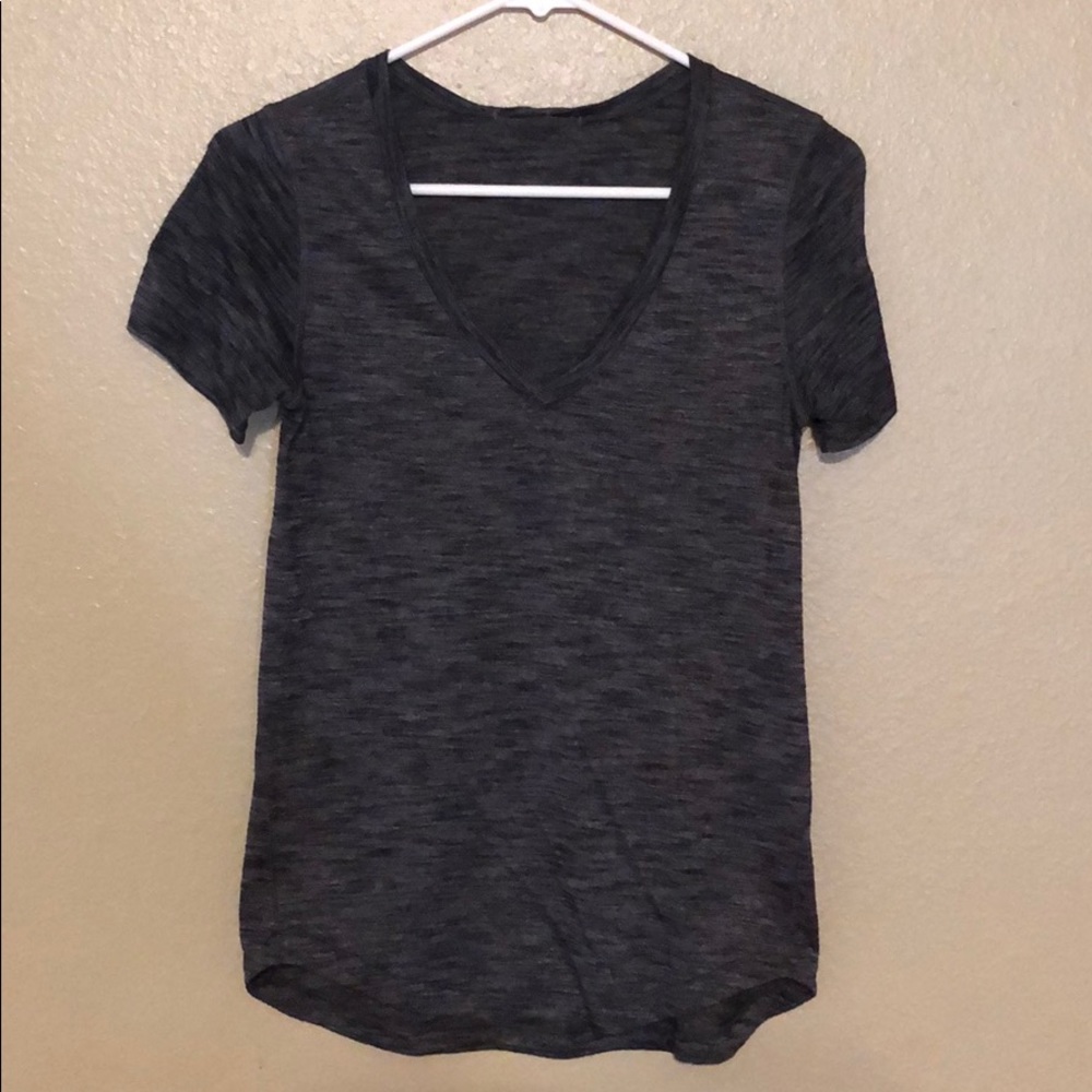 Dark grey workout t-shirt